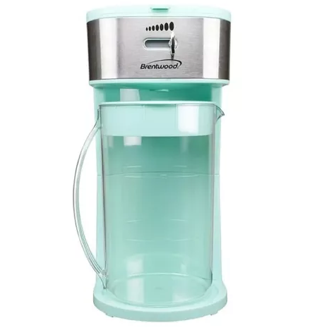 Maquina Para Te Frio Brentwood Y Cafe Helado Con Jarra De 1.36 Lts 700W Turquesa