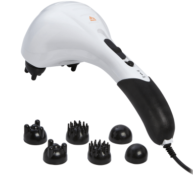 Masajeador Rbx Deluxe Funcion Calor Con Acc Para Blanco