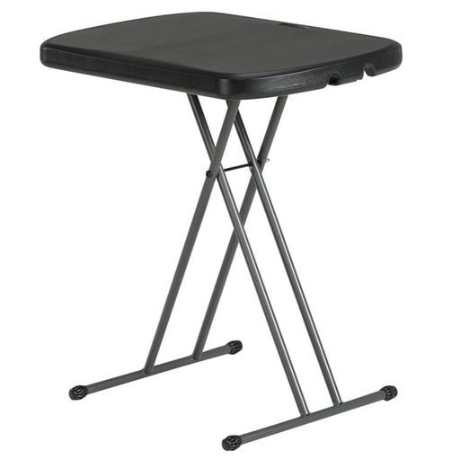 Mesa Plegable Lifetime 66X66X45 Cm Negro