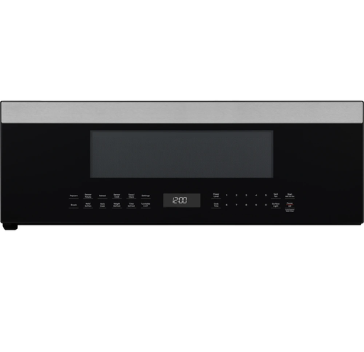 Microondas Campana 1.2 Pies Mono/Cafe/Ge 76 Cm Perfil Bajo Control De Coccion Con Sensor Acero