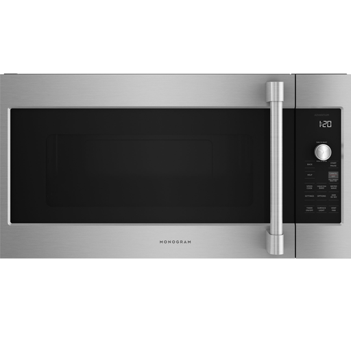 Microondas Campana 1.7 Pies Monogram Professional 76 Cm 5 En 1 De Conveccion Acero