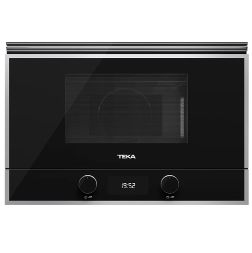 Microondas Empotrable 0.8 Pies Teka 60 Cm 3 Menus 3 Funciones De Coccion Y Grill 220V Negro