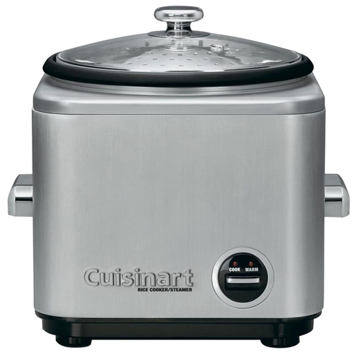 Olla Arrocera Cuisinart 8 Tazas Con ajustes Para Calentar Y Cocinar 650W Acero