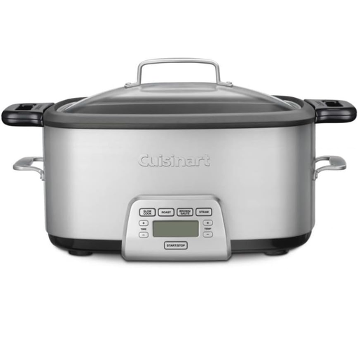 Olla Multifuncion Cuisinart 3 En 1 6.6 Lts 3 Funciones Programables 1800W Acero