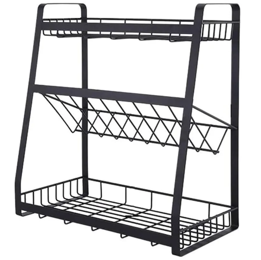 Organizador Multiuso Kennedy 3 Niveles Negro