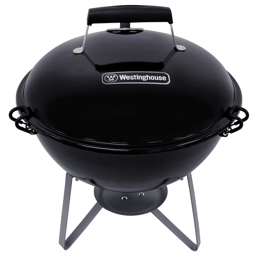 Parrillera A Carbon Westinghouse Portatil Con Cerradura Negro