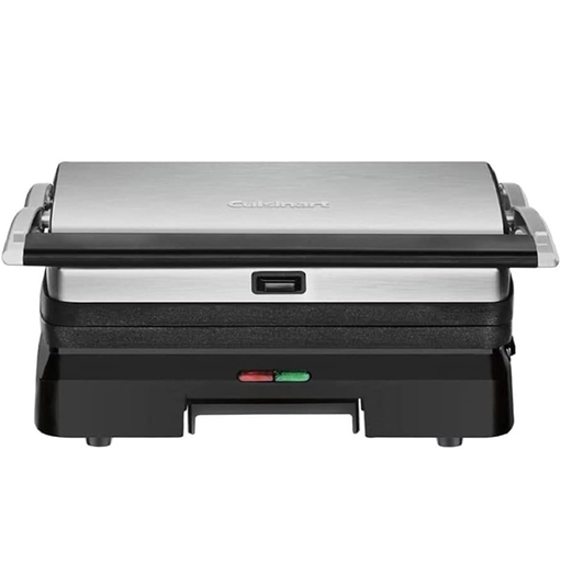 Parrillera Electrica Cuisinart Panini Antiadherente Con Placas Extraibles 1400W