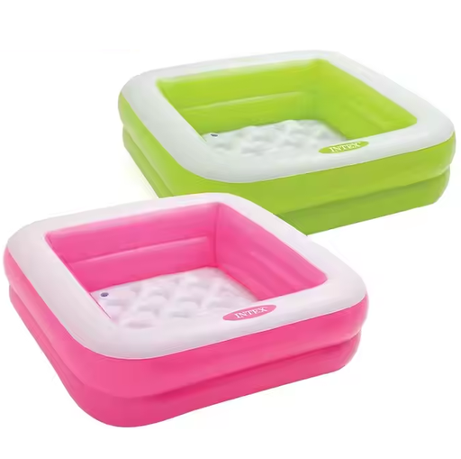 Piscina Inflable Intex Para Niños Piso Inflable 85X85X23 Cm