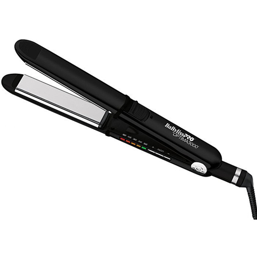 Plancha De Cabello Babyliss Pro Nano Titanium Prima 3000 Alisadora Y Rizadora 32 Mm 1 1/4" 465°F Negro