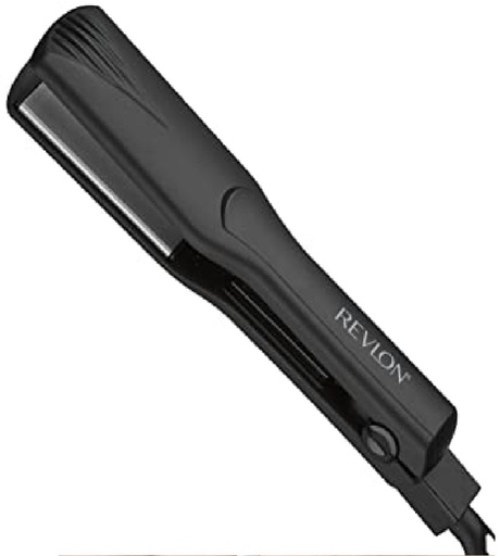 Plancha De Cabello Revlon So Straight De Ceramica 38 Mm 1 1/2" 400°F Negro