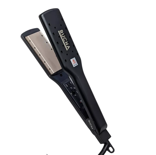 Plancha De Cabello Rucha Wet & Dry Titanium Tourmaline 40 Mm 450°F Negro