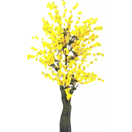 Planta Artificial De Cerezo 1.7 Mts Amarillo