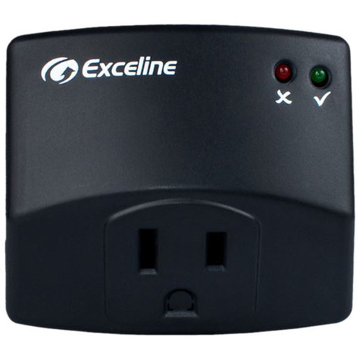 Protector Exceline Para Dispositivos De Conexion A Internet 110V Negro