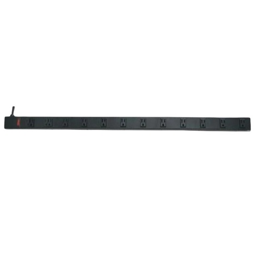 Regleta Gforce 12 Tomas 120V Negro