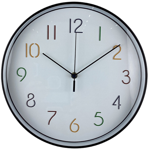 Reloj De Pared Times Tower 30 Cm Azul