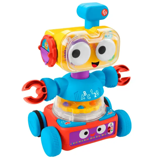 Robot De Aprendizaje Fisher Price 4 Maneras De juego Canciones Luces Y Actividades Practicas Multicolor