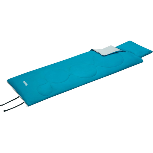 Saco Para Dormir Bestway Con Almohada Inflable 190x84 Cm Azul
