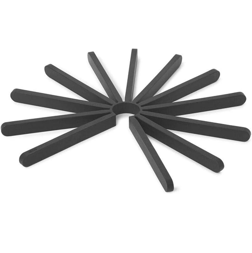 Juego De Salvamanteles Umbra 2 Pzas De Silicona Negro