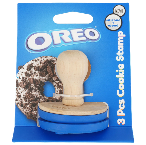 Sello Para Decorar Oreo 3 Pzas 6 cm Azul
