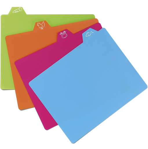 Set De Tablas Para Cortar Cuisinart 4 Pzas De Plastico Multicolor
