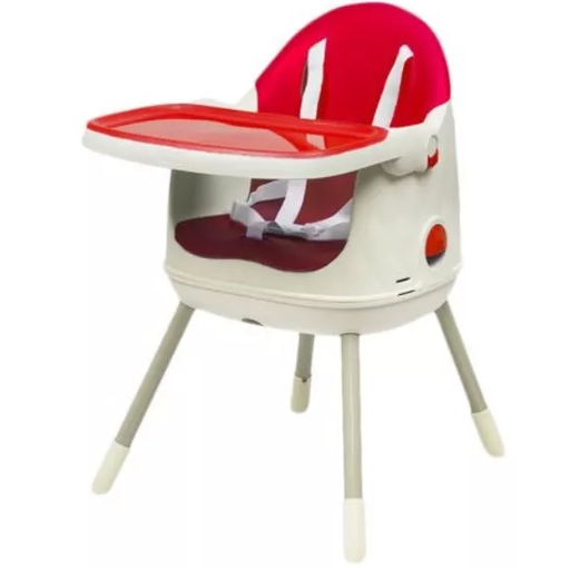 Silla De Bebe Para Comer Keter 3 Etapas Rojo Y Beige
