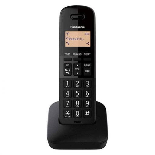 Telefono Panasonic Inalambrico Con ID De Llamadas Contestador Digital Negro