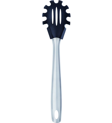 Tenedor Para Pasta Amco De Nylon Y Mango De Acero Negro Y Acero