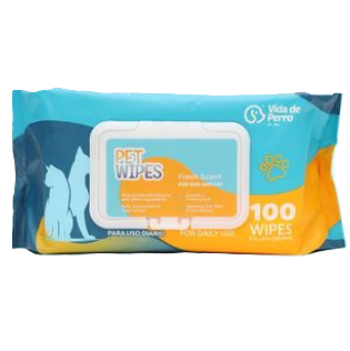 Toallitas Humedas Para Mascotas VDP 100 Uds