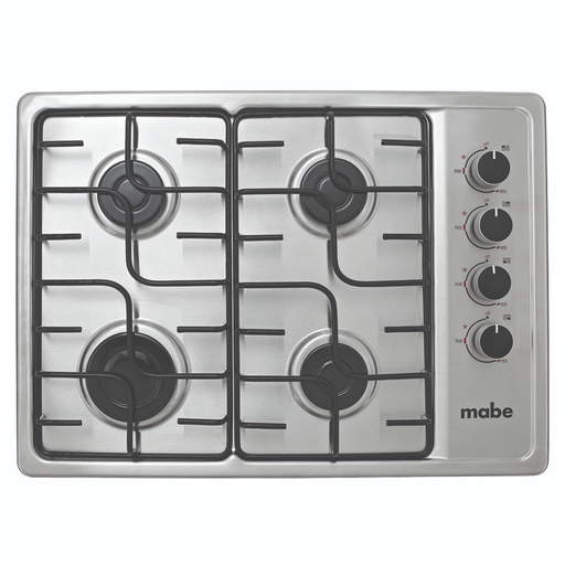 Tope A Gas 60 Cm Mabe Con Perillas Acero