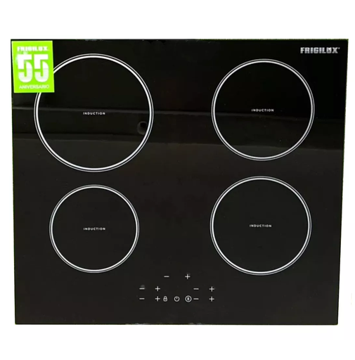 Tope Electrico 60 Cm Frigilux De Induccion Vitroceramica Negro