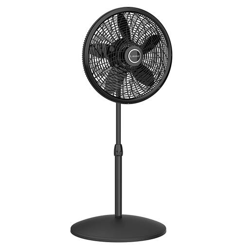 Ventilador De Pedestal Lasko 45 Cm 3 Vel Oscilante Negro