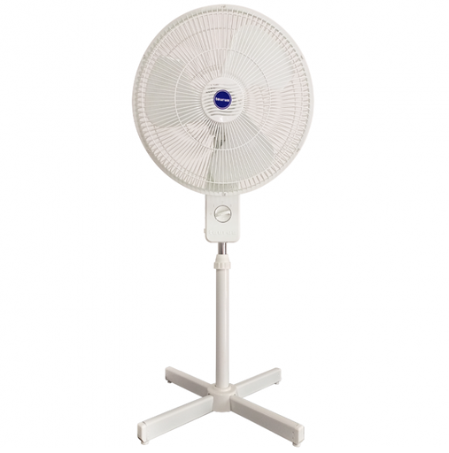 Ventilador De Pedestal Taurus 45 Cm 3 Vel 3 Aspas Oscilante Blanco