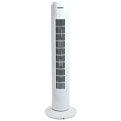 Ventilador De Torre Daewoo 73 Cm 3 Vel Oscilante Blanco