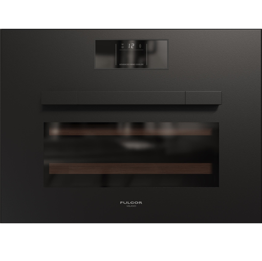Vinera Fulgor Urbantech 60 Cm 22 Botellas Pantalla Tactil Digital Iluminacion LED Empotrable Negro Mate