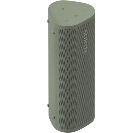 Corneta Sonos Roam 2 Portatil Recargable Con WiFi Bluetooth Resistente Al Agua Y Polvo Verde Oliva