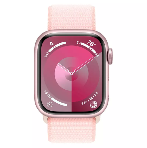 Reloj Apple Watch Series 9 1.6" Funcion Doble Toque Y Sensor De Oxigeno En Sangre Rosado