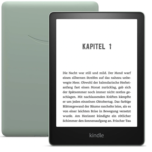Tablet Amazon Kindle Paperwhite 6.8" Sin Reflejo 300 Ppi 16 Gb 11va Resistente Al Agua Verde Agave