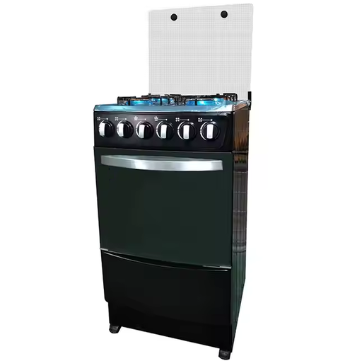 Cocina A Gas Vene Hogar Nero 50 Cm Negro