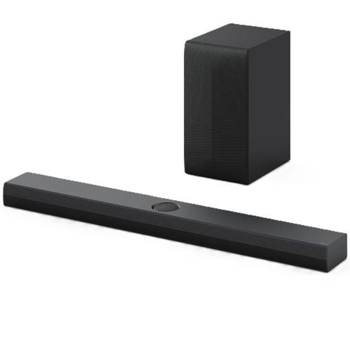 Barra De Sonido LG 3.1.1 Con Bluetooth Al Sound Pro WOW Orquesta Y Bajo Inalambrico 400W Negro