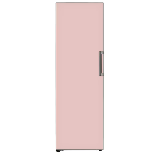 Congelador LG Objet 12 Pies Inverter LinearCooling DoorCooling 1 Pta De Vidrio 60 Cm Rosado