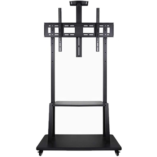 Base Para TV De Pedestal Elitec 40"A 100" Con Ruedas Negro