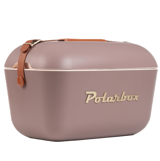 Cava Polarbox Gold 20 Lts Con Correa Ajustable Marron