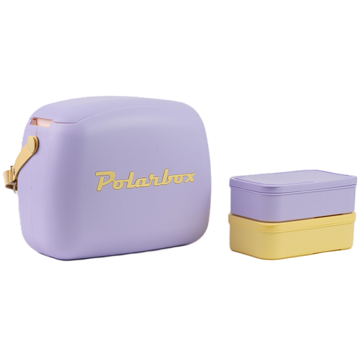 Lonchera Polarbox Pop 6 Lts Morado Y Amarillo