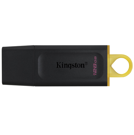 Pendrive Kingston DataTraveler Exodia 128 Gb Usb 3.2 Gen 1 Negro Y Amarillo