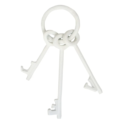 Figura Llaves Concepts 22X8X3 Cm Blanco