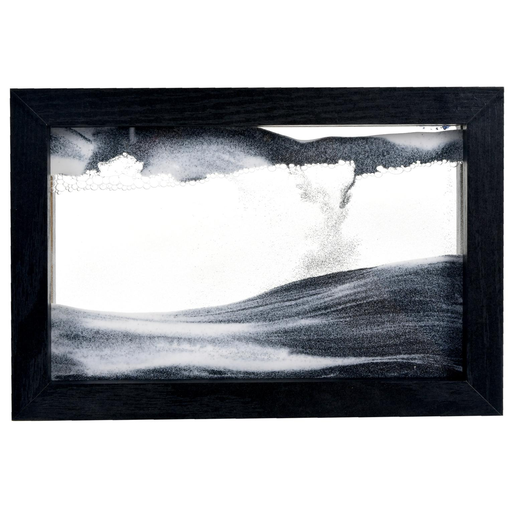 Cuadro De Arena Concepts 24X3.5X16 Cm Negro