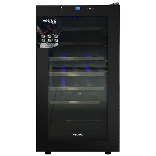 Vinera Vetrux 28 Botellas Panel Tactil Negro