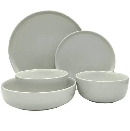 Juego De Vajilla Gibson Home 16 Pzas De Ceramica Blanco