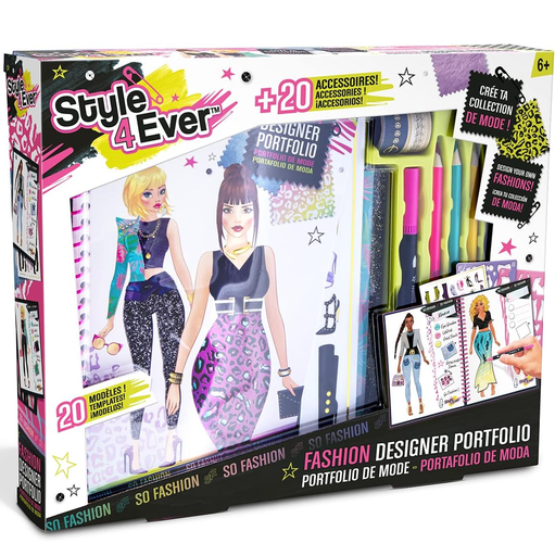 Portafolio De Diseño De Moda Canal Toys Mas De 20 Acc Multicolor