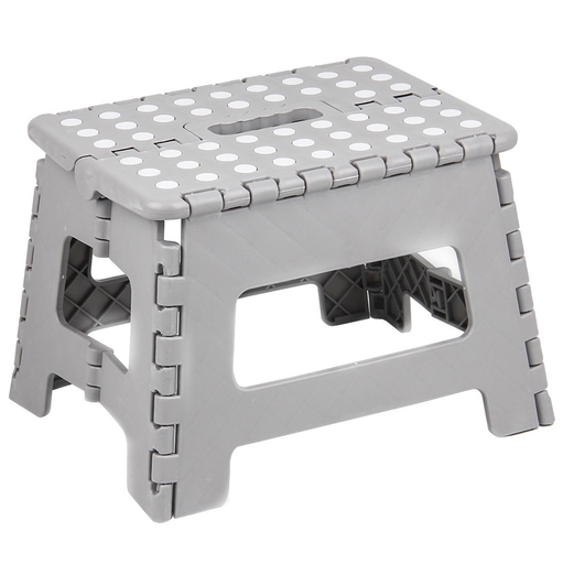 Banquito Plegable Kennedy 33 Cm Gris